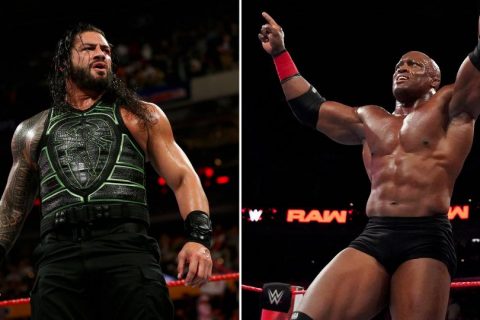 WWE2018 RAW第1312期 群星争夺WWE全美冠军挑战权（中英文解说）