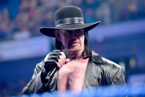 WWE摔跤狂热大赛2015 死亡谷主人送葬者遇上恐惧代言人布雷怀特