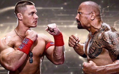 WWE摔跤狂热大赛2012 塞纳失误遭人民肘击憾负巨石强森