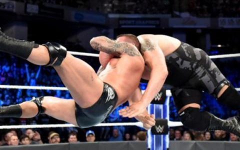 SmackDown：第999期兰迪奥顿对战大秀哥精彩无比