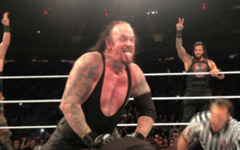 WWE Live麦迪逊广场花园 送葬者重出江湖再现死亡谷主人霸气