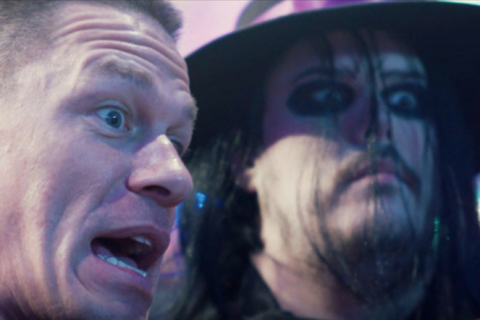 WWE2018摔跤狂热大赛约翰塞纳享受当观众罗曼雷恩斯分享狂热感受
