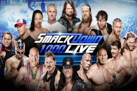WWE祭出全传奇明星豪华阵容！Smackdown一千期庆典山雨欲来风满楼