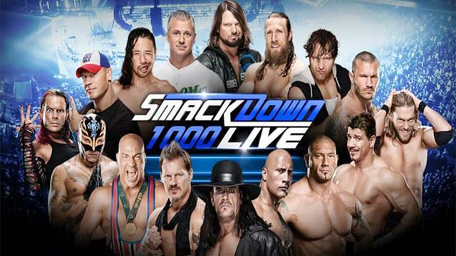 WWE祭出全传奇明星豪华阵容！Smackdown一千期庆典山雨欲来风满楼