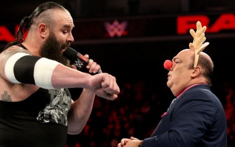 WWE2018RAW：保罗海曼为大布造势，嘴炮轰炸开始