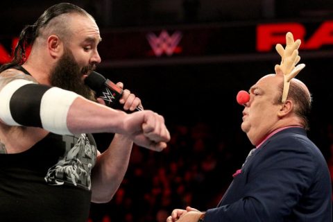 WWE2018RAW：保罗海曼为大布造势，嘴炮轰炸开始