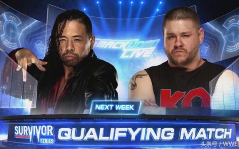 WWE下周smackdown将上演两场强者生存资格赛