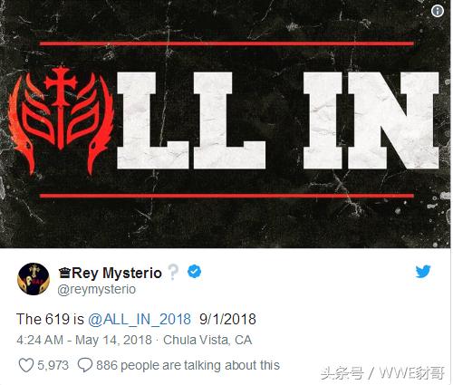 WWE神秘人雷尔即将回归？他想在WWE终老，目标锁定两条冠军腰带！