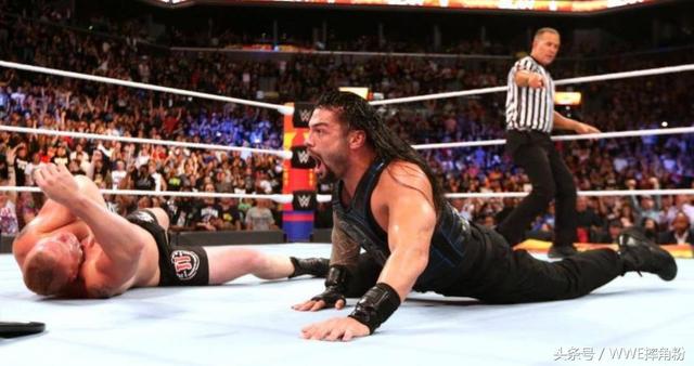 WWE环球冠军终换人，罗曼雷恩斯击败大布夺冠称王