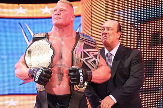 WWE最难打破的纪录之一！布洛克莱斯纳年仅25岁成WWE冠军