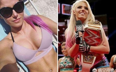 WWE小妖精阿里克萨为何上位如此之快？颜值高全世界都欢迎