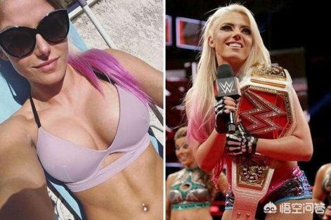 WWE小妖精阿里克萨为何上位如此之快？颜值高全世界都欢迎