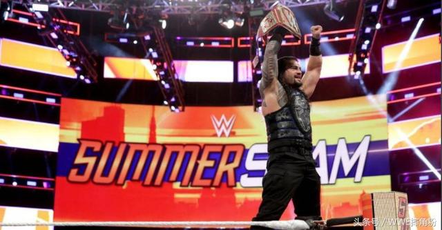 WWE环球冠军终换人，罗曼雷恩斯击败大布夺冠称王