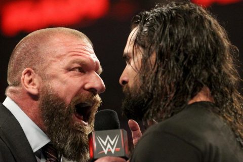 WWE2019 RAW罗林斯欲重赛再战安布罗斯