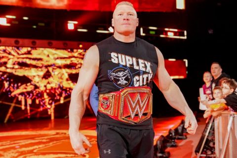 WWE RAW第1347期布洛克莱斯纳现身（中文解说）