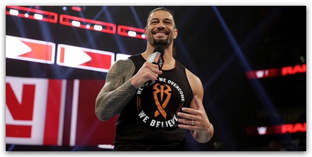 WWE宣布罗曼雷恩斯将参加WrestleMania35