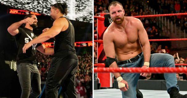 罗曼表示会劝迪安留在WWE，可是官方的五月现场秀名单迪安被删除