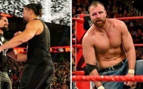 罗曼表示会劝迪安留在WWE，可是官方的五月现场秀名单迪安被删除