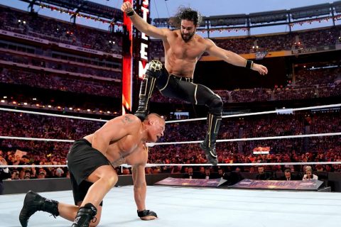 WWE摔角狂热35：弑君者正式成为弑兽者罗林斯终夺环球冠军