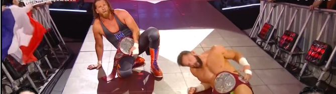WWERAW1350期文字解说,赛斯科菲约战冠军通吃赛,送葬者现身