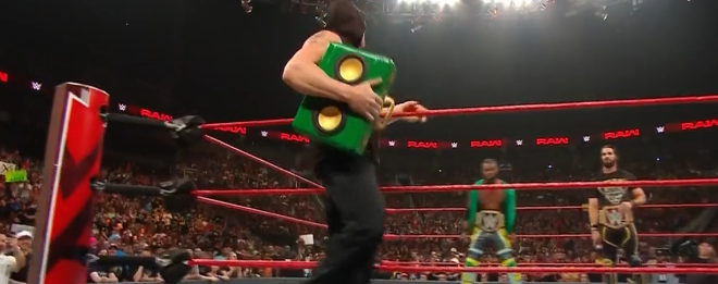 WWE2019 RAW第1357期:布洛克戏耍两位冠军,道夫再次袭击科菲金士顿
