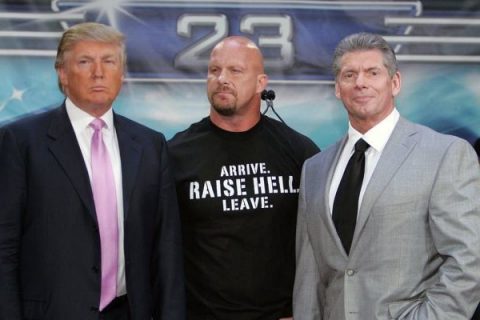 美国总统“特朗普”竟与前WWE重量级冠军杰克斯瓦格通电
