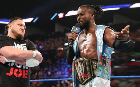 WWE2019 SmackDown第1037期：科菲直面搓澡工 不再上当用实际行动证明自己