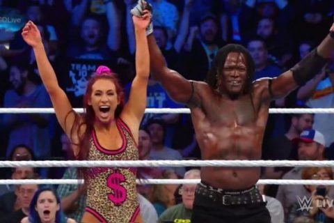 WWE247冠军柱子哥再现天秀表演引来众星模仿