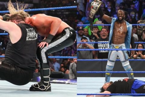 WWE SD节目结束后还上演了两场冠军头衔赛