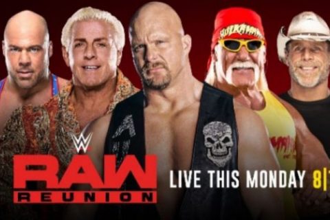 WWE下周RAW老干部重聚准确名单你的偶像还在吗