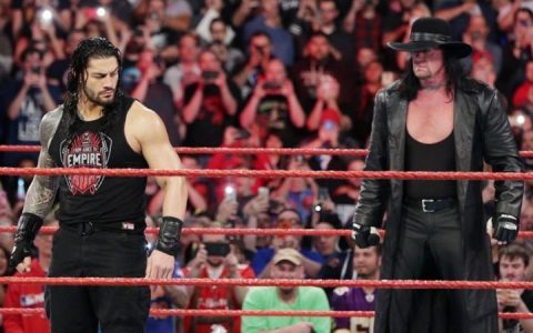WWE送葬者和罗曼罗曼雷恩斯玩真的联名推出组合T恤