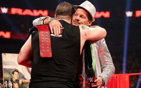 WWE萨米辛和中邑真辅将重演凯文欧文斯和杨二姐剧情
