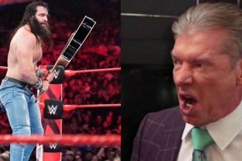WWE主席老麦对伊莱亚斯在RAW的表现非常不满