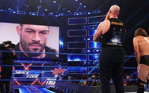 WWE SmackDown第1042期：袭击罗曼雷恩斯凶手现身
