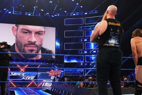 WWE SmackDown第1042期：袭击罗曼雷恩斯凶手现身