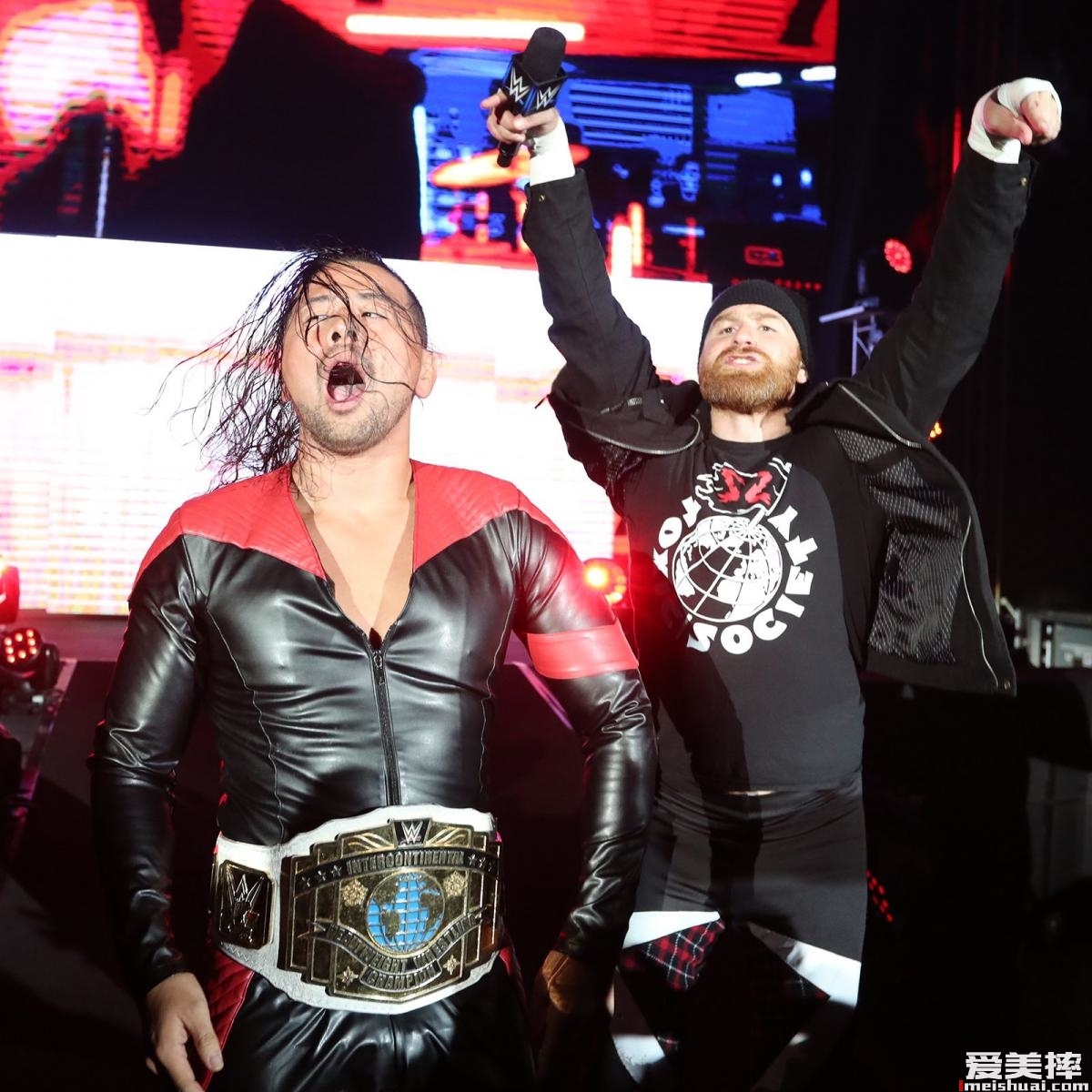 2019年9月21日WWE中国上海现场秀精彩照片