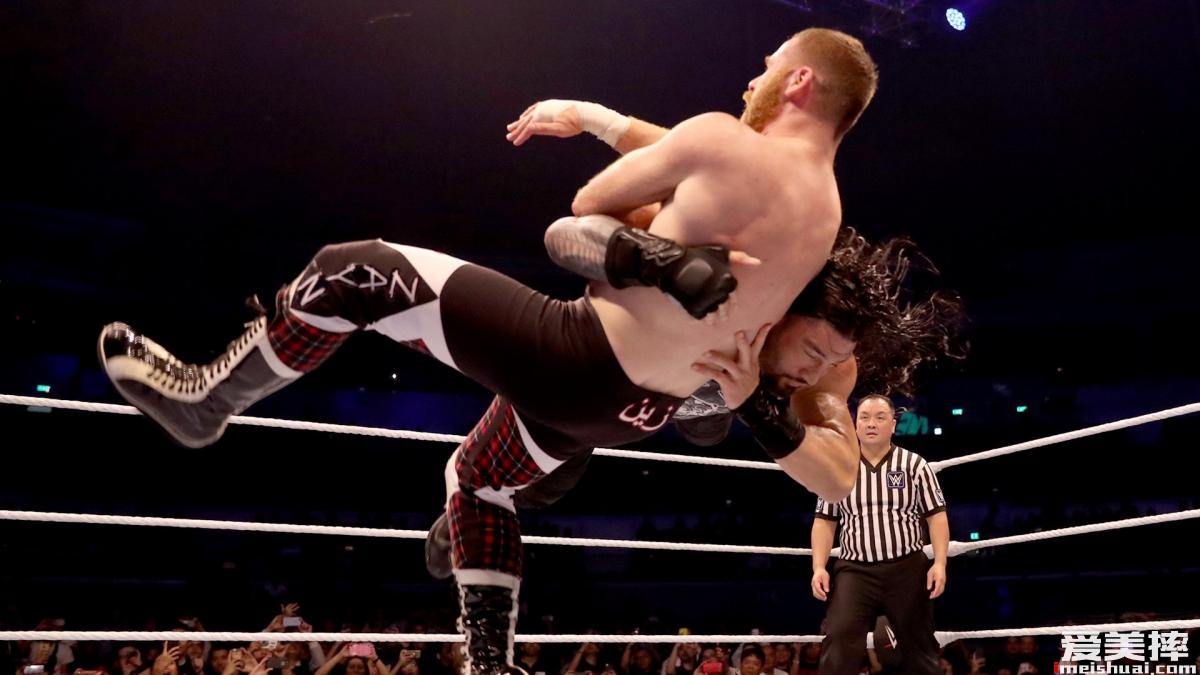 2019年9月21日WWE中国上海现场秀精彩照片