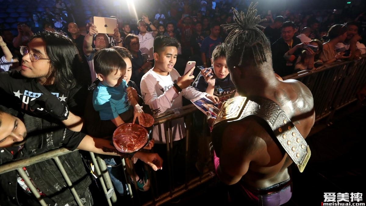2019年9月21日WWE中国上海现场秀精彩照片