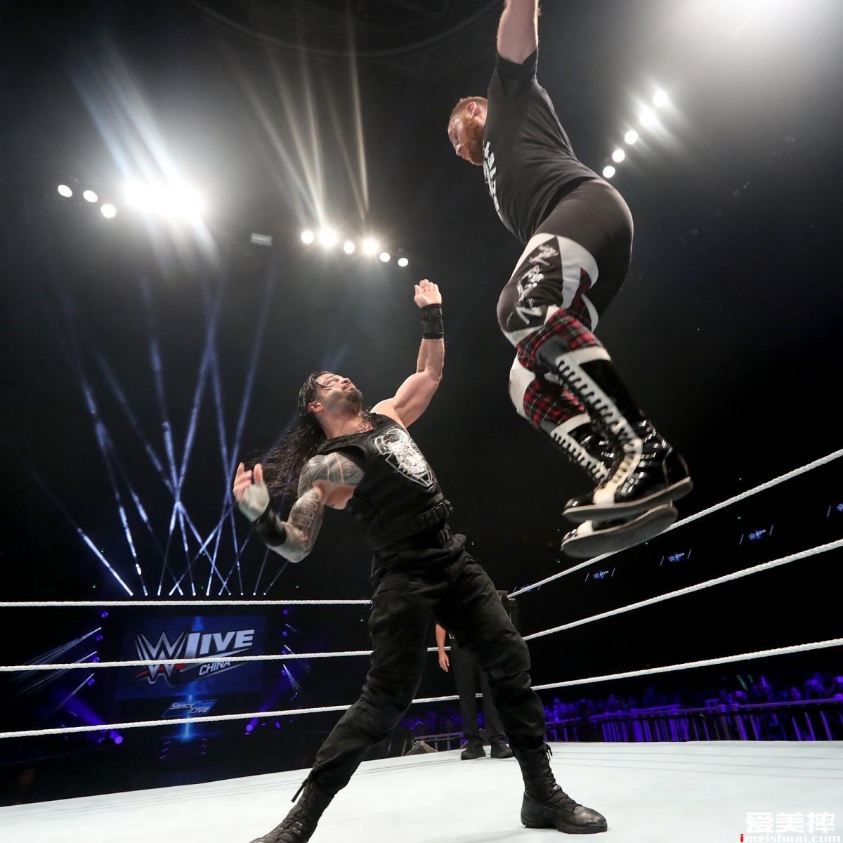 2019年9月21日WWE中国上海现场秀精彩照片