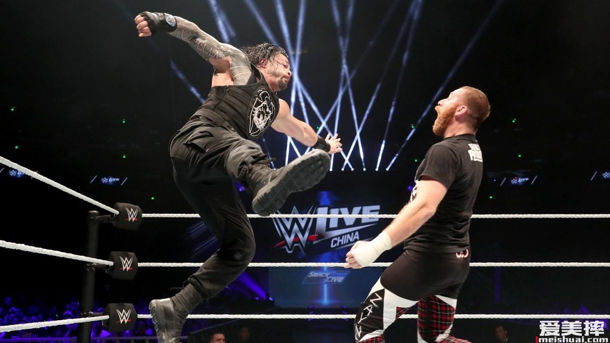 2019年9月21日WWE中国上海现场秀精彩照片