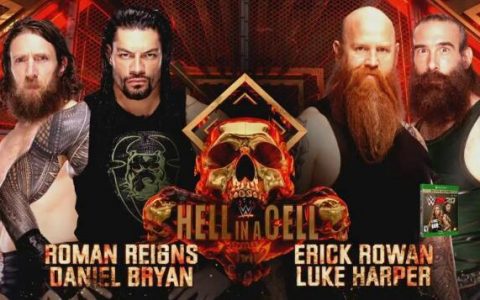 WWE正义联盟？丹尼尔布莱恩和罗曼雷恩斯首次在地狱牢笼合作！