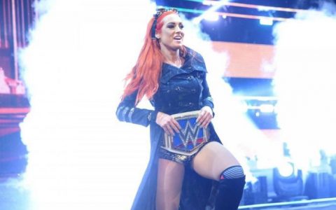 WWERAW女子冠军贝基林奇及时摔角生涯第一次夺冠感受