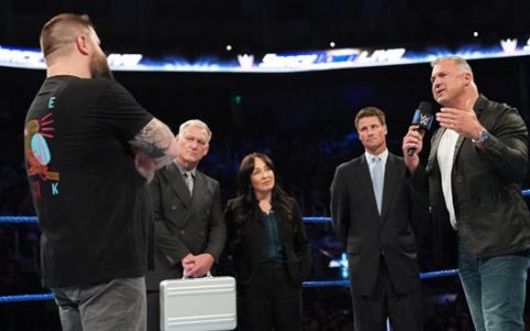 WWE凯文欧文斯和谢恩麦克曼的比赛结果被剧透