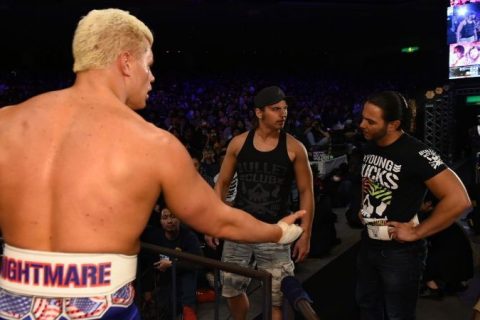 AEW科迪罗兹称非常感谢WWE地狱牢笼赛非常失败