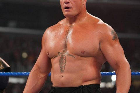 WWE冠军布洛克莱斯纳霸气纹身背后的故事