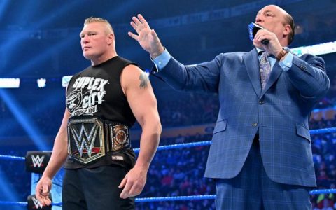 WWE保罗海曼和布洛克莱斯纳