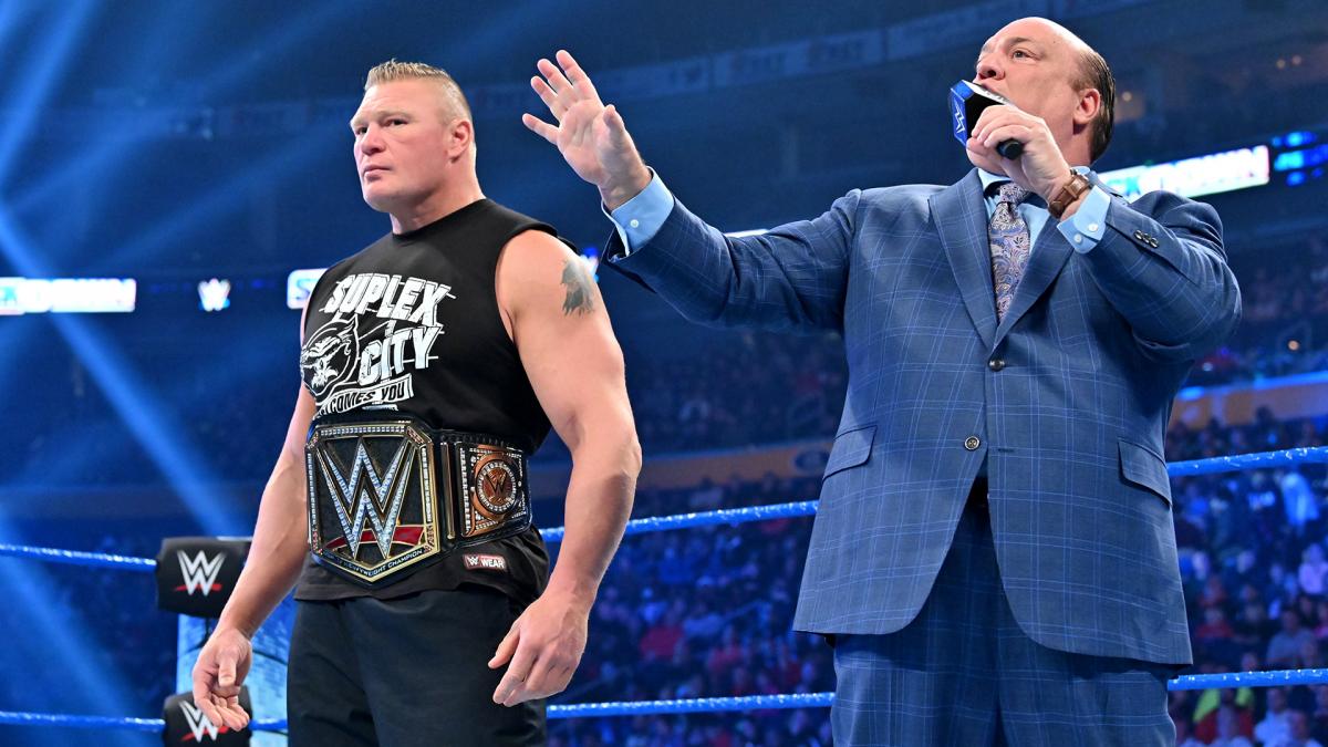 WWE保罗海曼和布洛克莱斯纳