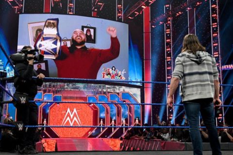 本期Smackdown直播完毕后布雷怀特再次出现