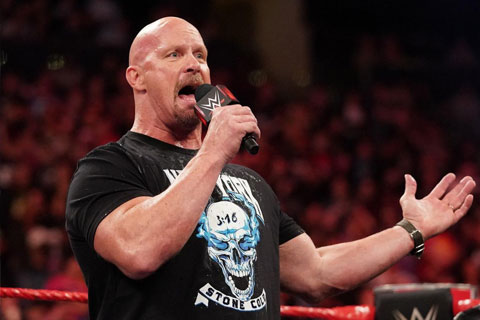 WWE名人堂"冷石"史蒂夫奥斯汀称赞大布是本世纪头十年的最佳摔跤手!