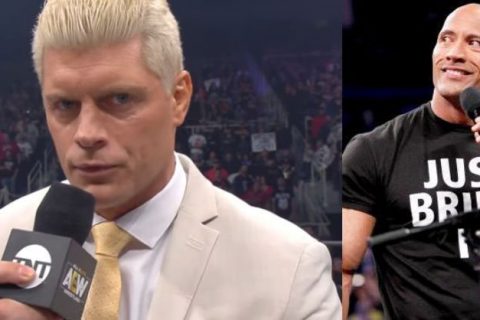 WWE巨石强森再次称赞AEW科迪是现摔角界的潮流人物